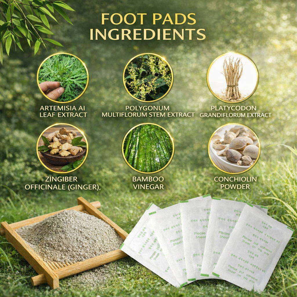 Herbal Foot Detox Patch. Pack of 2 (20 patches)