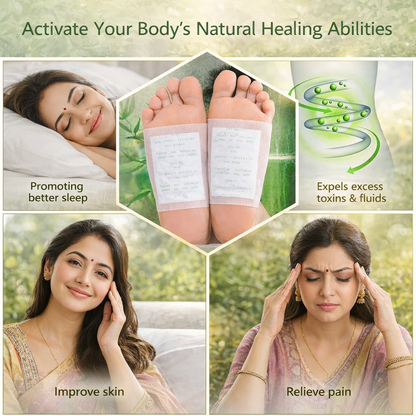 Herbal Foot Detox Patch. Pack of 2 (20 patches)