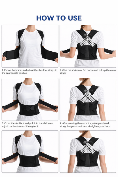 Posture Corrector for Shoulder Belt For Men & Women